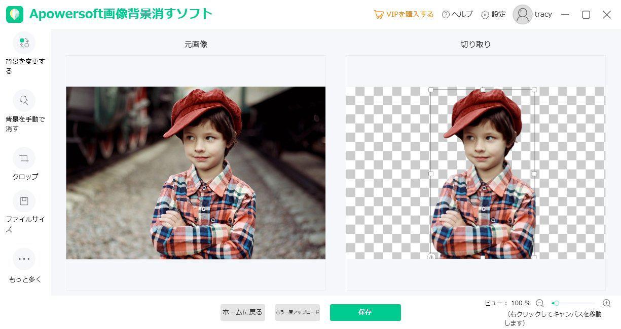 Apowersoft 画像背景消すソフト
